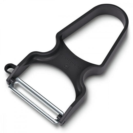 Овочечистка Rapid двосторон. хвиль. лезо Чорн. (109x65x13мм)