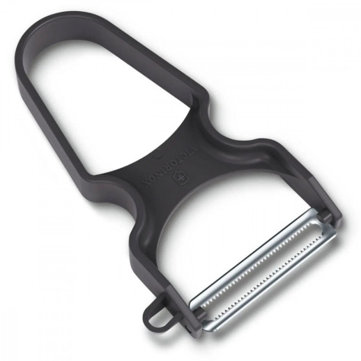 Овочечистка Rapid двосторон. хвиль. лезо Чорн. (109x65x13мм)