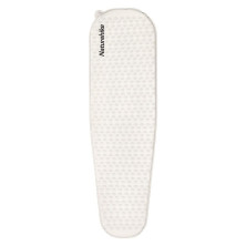 Матрац туристичний надувний одномісний Naturehike CNK2300DZ013, 185x55x3.5 см, світло-сірий, овальний