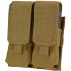 Підсумок Condor DOUBLE M4 MAG для 2-х магазинів, закритий, койот