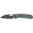 Нож CJRB Pyrite Wharncliffe BB Micarta, AR-RPM9 Steel green