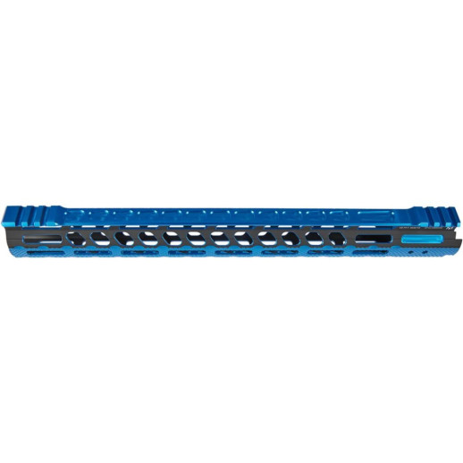 Цівка Leapers AR15, Ultra Slim, 15", M-LOK Black/Blue