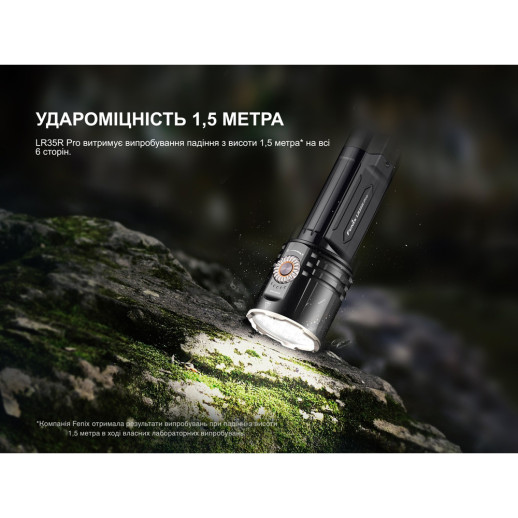 Ліхтар ручний пошуковий Fenix LR35R PRO