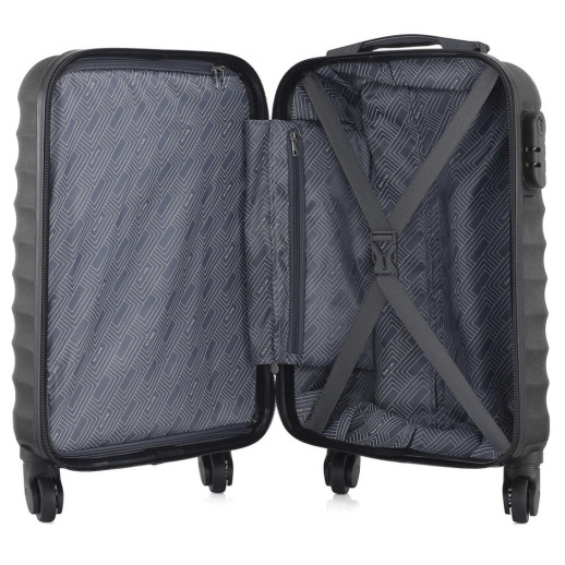 Валіза Semi Line 20" (S) Black (T5634-1)