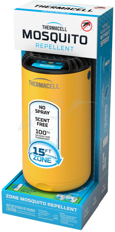 Пристрій від комарів Thermacell Patio Shield Mosquito Repeller MR-PS citrus