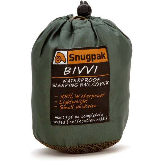 Чохол для спальника Snugpak Bivvi Bag захисний на спальний мішок 225x80 ц: olive