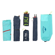 Намет Naturehike Wind-Wing I (1-х місна) 20D силікон + слід ноги сірий /червоний (nh16s012-s)