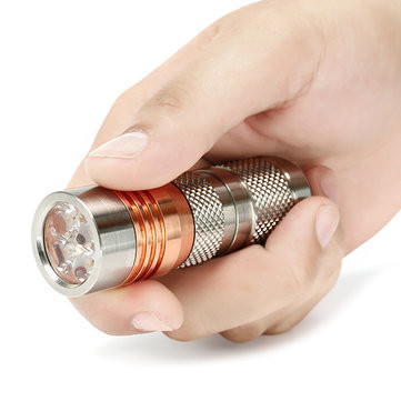 Ліхтар Mateminсo S01 1600lm Mini LED, сріблястий