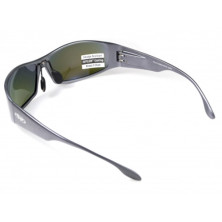 Окуляри Global Vision Bad-ASS1 GunMetal (G-Tech blue) дзеркальні сині в металевій оправі