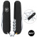 Складаний ніж Victorinox HUNTSMAN MAT чорний матовий лак
