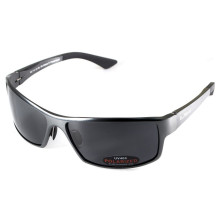 Окуляри BluWater Alumination - 1 Gun Metal Polarized (gray) чорні