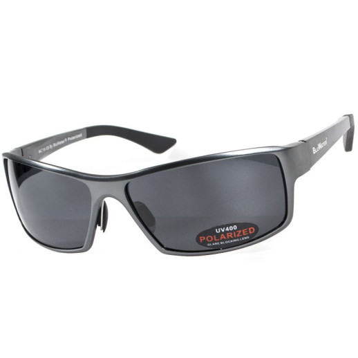 Окуляри BluWater Alumination - 1 Gun Metal Polarized (gray) чорні