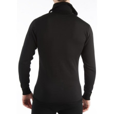 Термофутболка Aclima HotWool 230 GR Polo W /Zip Unisex Black XL