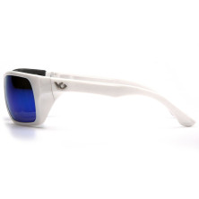 Окуляри Venture Gear Vallejo White Polarized (green mirror) дзеркальні синьо-зелені