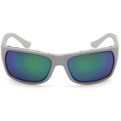 Окуляри Venture Gear Vallejo White Polarized (green mirror) дзеркальні синьо-зелені