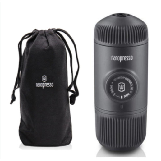 Портативна еспресо-кавоварка Wacaco Nanopresso Grey