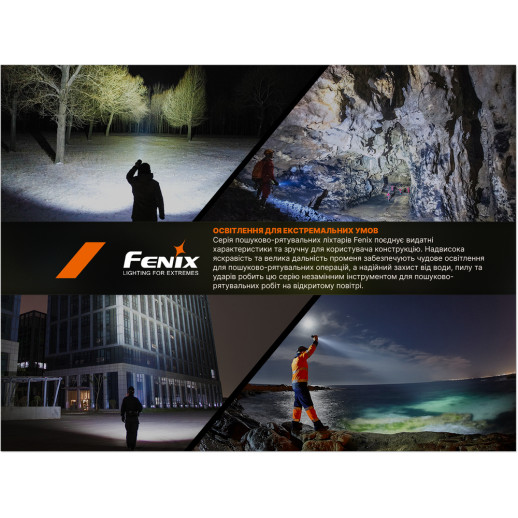 Ліхтар ручний Fenix LR50R V2.0