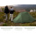 Намет надлегкий тримісний Naturehike Cloud Up Pro CNK2350WS020, 20D, зелений