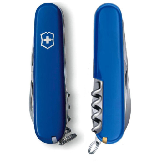 Ніж Victorinox Camper 91мм/13функ/син