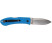 Ніж Ka-Bar Dozier D2 Folding Hunter-Блакитний, Довжина клинка 7,62 см.