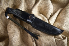 Ніж Kizlyar Supreme Nikki чорний, сталь D2