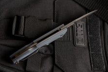 Ніж Kizlyar Supreme Ute, сталь 440C, рукоять G10, сірий