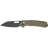 Нож CJRB Pyrite Wharncliffe BB, AR-RPM9 Steel, G10 green