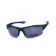 Окуляри поляризаційні BluWater Daytona - 1 Polarized (gray), сірі в чорно-синій оправі