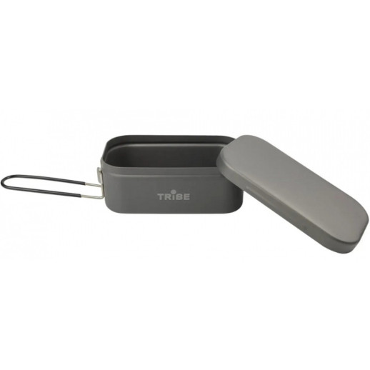 Контейнер для їжі Tribe Lunch Box Alu T-FG-0016-grey
