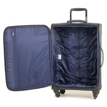 Чемодан Members Vogue, чорний /білий