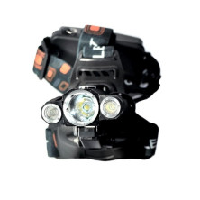 Налобний ліхтар Small Sun W602-T6 (2 XPE, 2Х18650, ЗУ 12v/220v)