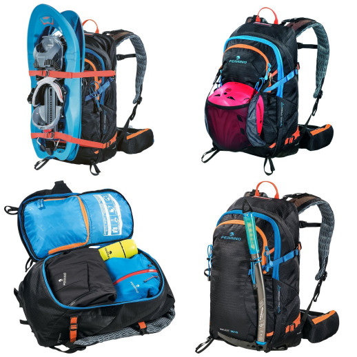 Рюкзак туристичний Ferrino Maudit 30 + 5 Black (75294HCC)