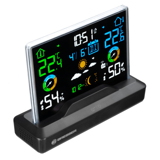 Метеостанція Bresser Colour Weather Station with Frameless Display (11341) (932391)