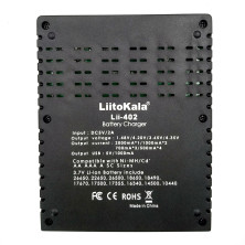 Зарядний пристрій Liitokala Lii-402, Ni-Mh/Li-ion/Li-Fe /LiFePO4, USB, Powerbank