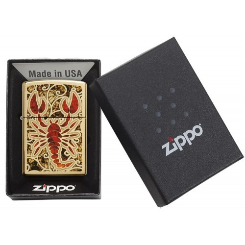 Запальничка Zippo Scorpion Shell 29096