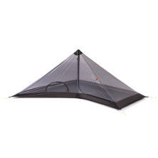 Намет Naturehike Pyramid I (1-х місний) 20D silicone orange (NH17T030-L)