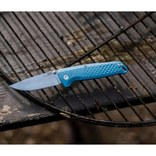 Ніж SOG Adventurer LB, Nordic Blue/Satin (SOG 13-11-03-43)