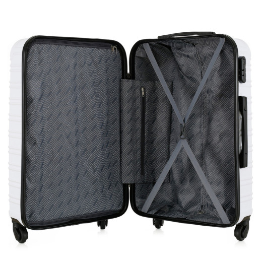 Валіза Semi Line 24" (M) White (T5952-2)