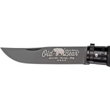 Ніж Old Bear Total Black XL, 1.4060 steel, wood handle, black