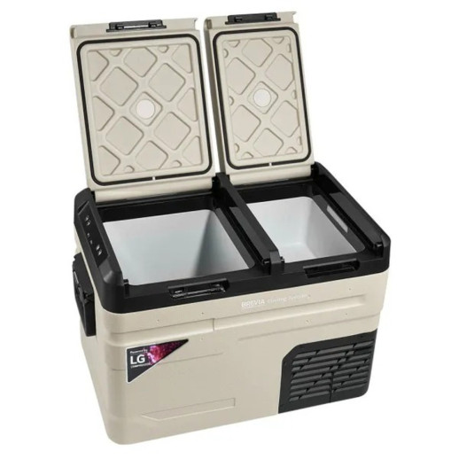 Портативний холодильник BREVIA 38L, двокамерний (Компресор LG) (23425)