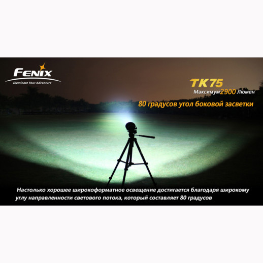 Надпотужний ліхтар Fenix TK75 Cree XM-L2 (U2)