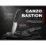 Ніж фіксований мисливський Ganzo Bastion G808 (12.5 см) 8Cr14 / ABS сірий з чохлом