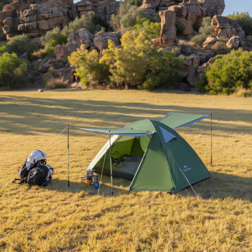 Намет тримісний Naturehike Bleik Series Tent CNK2550WS038, зелений (6977465863492)