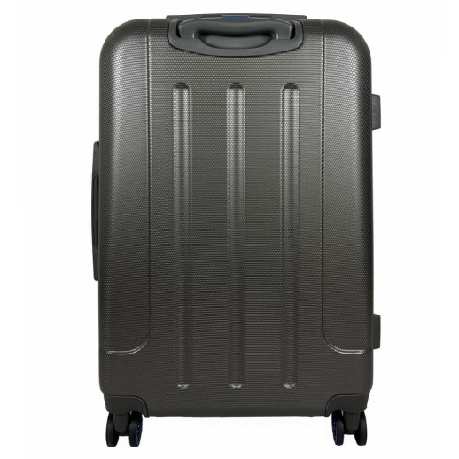 Валіза Semi Line 24" (M) Dark Brown/Blue Line (T5736-2)