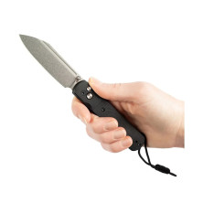 Ніж Artisan Holm, AR-RPM9, Black PVD Steel+Black G10 Inlay black