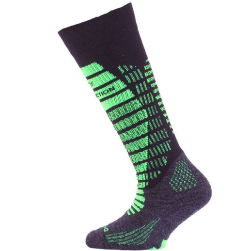 Термошкарпетки дитячі лижні Lasting SJR 906 - s-чорний /зелений