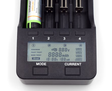 Зарядний пристрій Liitokala Lii-500, 4 канали, Ni-Mh/Li-ion, 220v/12v, Powerbank, Test