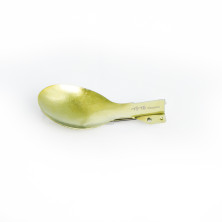 Ложка складна титанова TiTo Titanium-золото