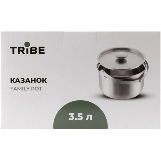 Казанок Tribe Family Pot 3,5 л сталевий T-FH-0005-metal