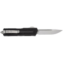Ніж Microtech Scarab II Gen III Drop Point Stonewash black